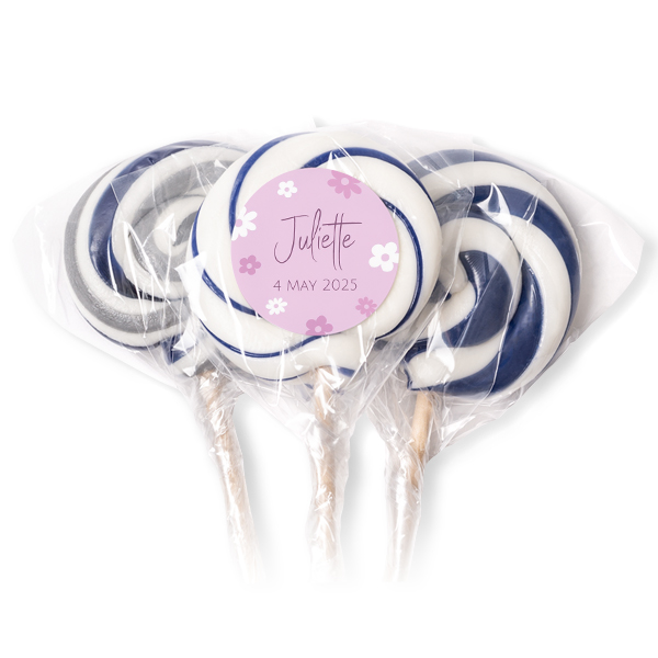 Sucettes bleues (lot de 12) Sucettes bleues (lot de 12)