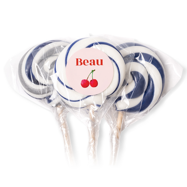Lollipops Blue - set of 12 Lollipops Blue - set of 12