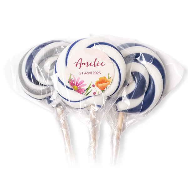 Lollipops Blue - set of 12 Lollipops Blue - set of 12