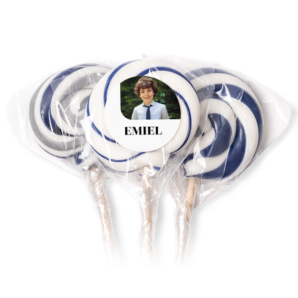 Lolly's blauw - Set van 12