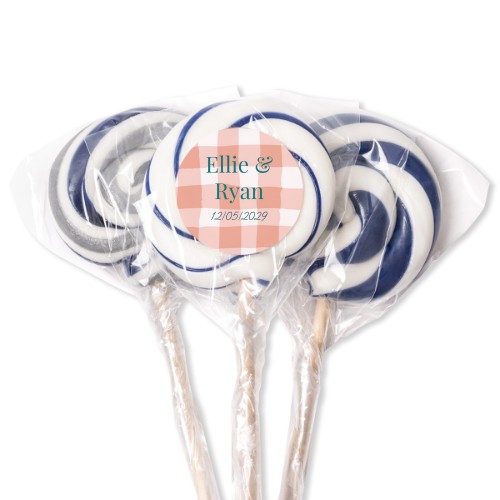 Lollipops Blue - set of 12