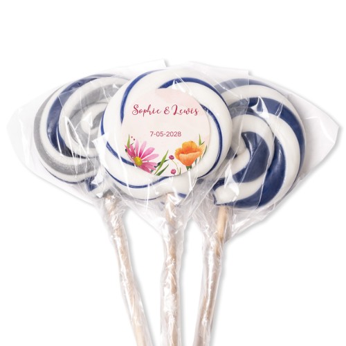 Lollipops Blue - set of 12 Lollipops Blue - set of 12