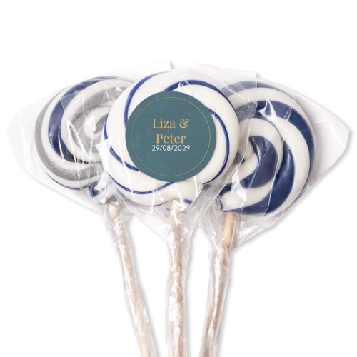 Lollipops Blue - set of 12 Lollipops Blue - set of 12