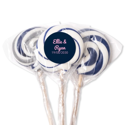 Lollipops Blue - set of 12 Lollipops Blue - set of 12