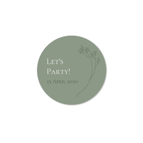 GiftSticker_ChillBotanicGreen