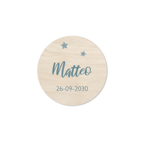 Wood Silhouette - Text Only