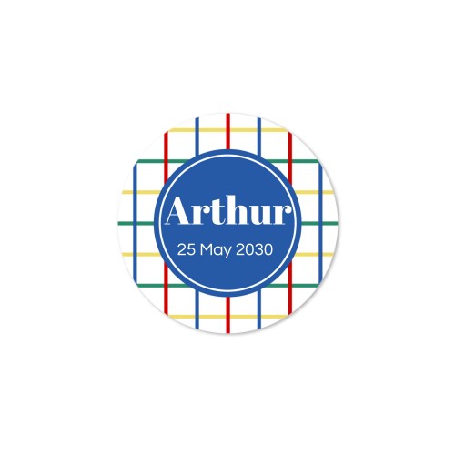 Colorful Grid - Text Only