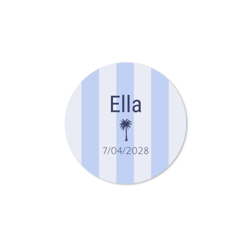 Palmtree Stripes Pattern