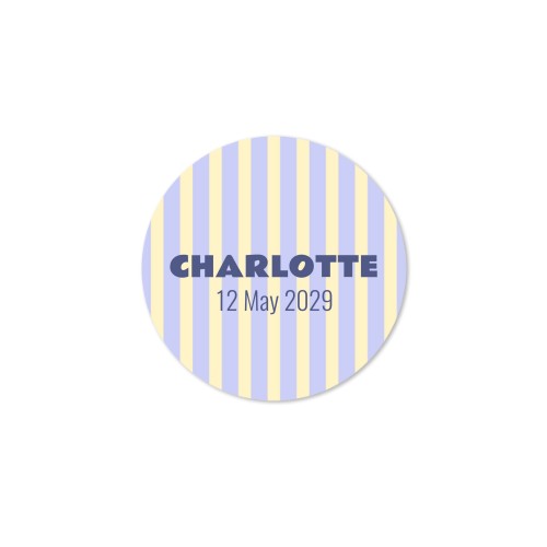 Lollipops Blue - set of 6