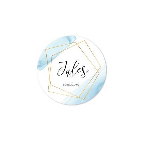 Geo Watercolour - Text Only Geo Watercolour - Text Only