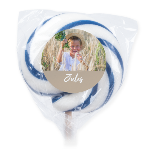 Lollipops Blue - set of 6