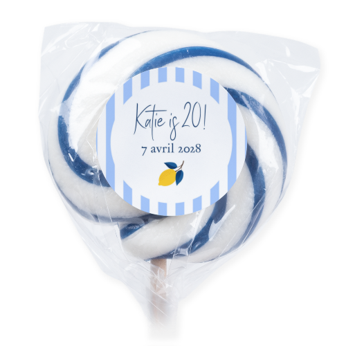 Sucettes bleues (lot de 6) Sucettes bleues (lot de 6)