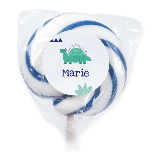 Lolly's blauw (set van 6) Lolly's blauw (set van 6)