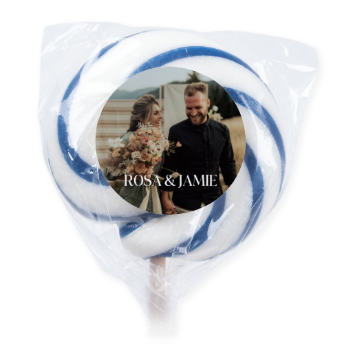 Lolly's blauw - Set van 6 Lolly's blauw - Set van 6