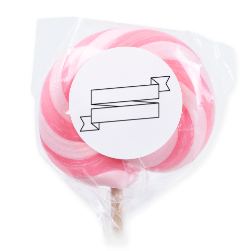 Lollipops Pink - set of 6