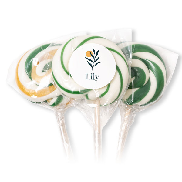 Lolly's groen (set van 12)