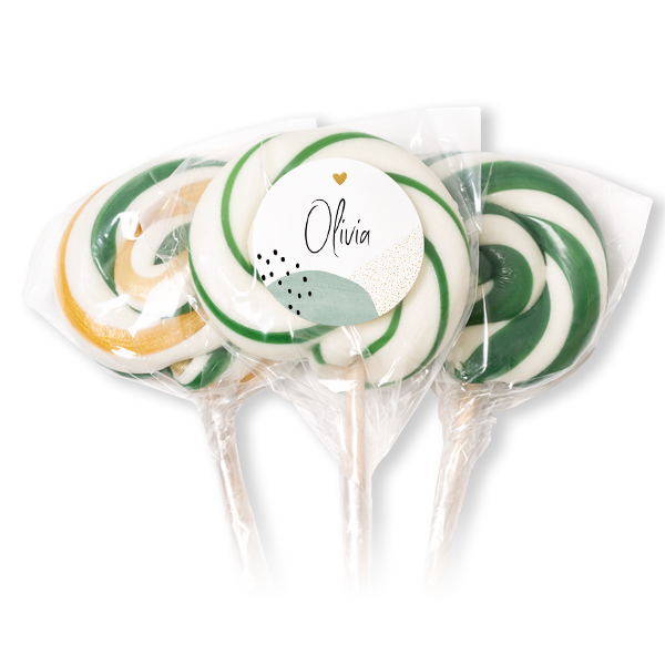 Lolly's groen (set van 12)