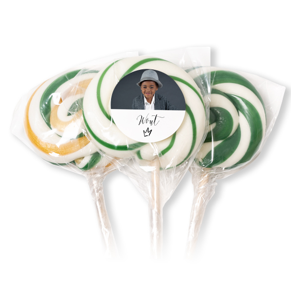 Lollipops Green - set of 12