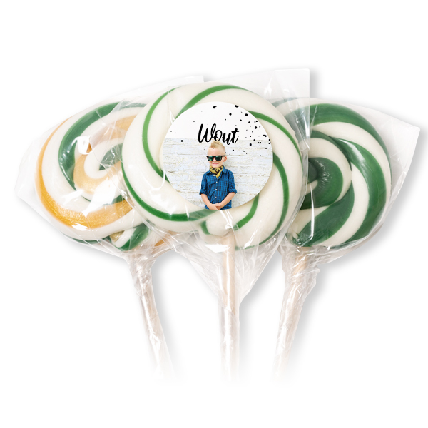 Lollipops Green - set of 12