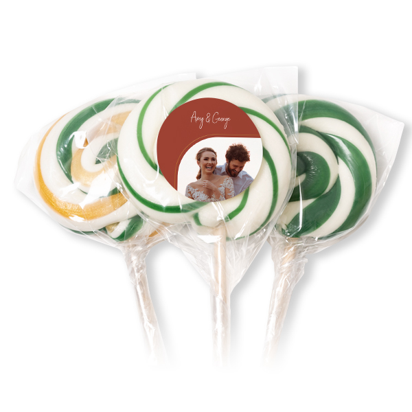 Lollipops Green - set of 12