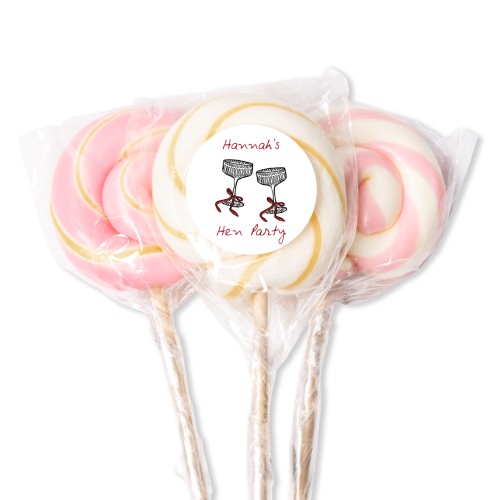 Lolly's Roze (set van 12)