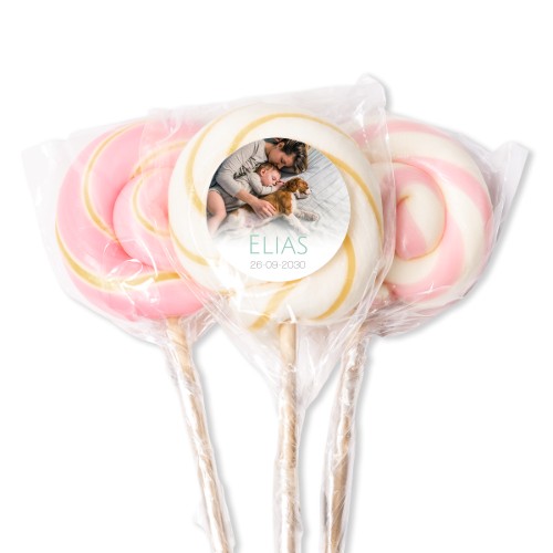 Lollipops Pink - set of 12