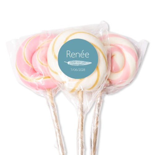 Lollipops Pink - set of 12 Lollipops Pink - set of 12