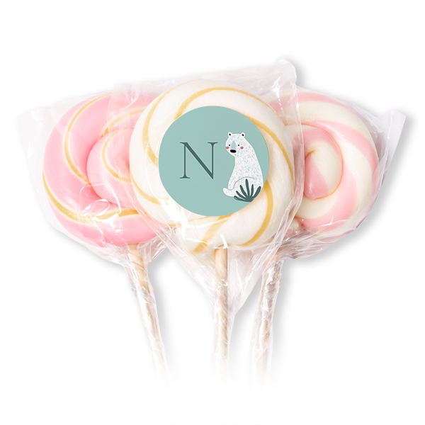 Lolly's Roze (set van 12) Lolly's Roze (set van 12)