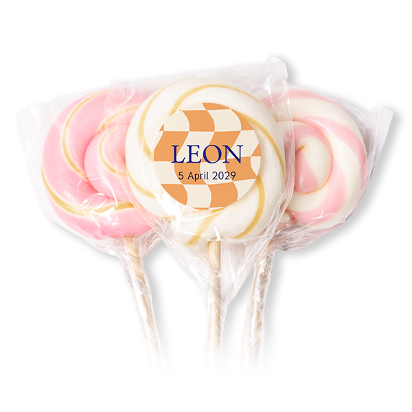 Sucettes roses (lot de 12) Sucettes roses (lot de 12)
