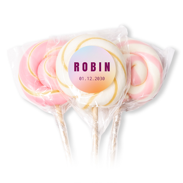 Lolly's Roze (set van 12) Lolly's Roze (set van 12)