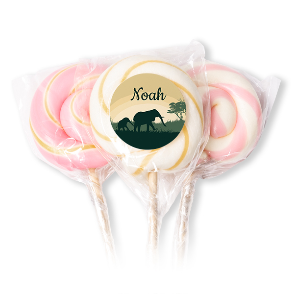 Lolly's Roze (set van 12) Lolly's Roze (set van 12)
