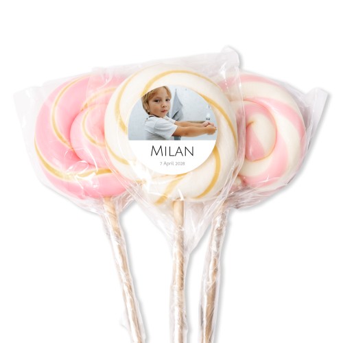 Lollipops Pink - set of 12 Lollipops Pink - set of 12
