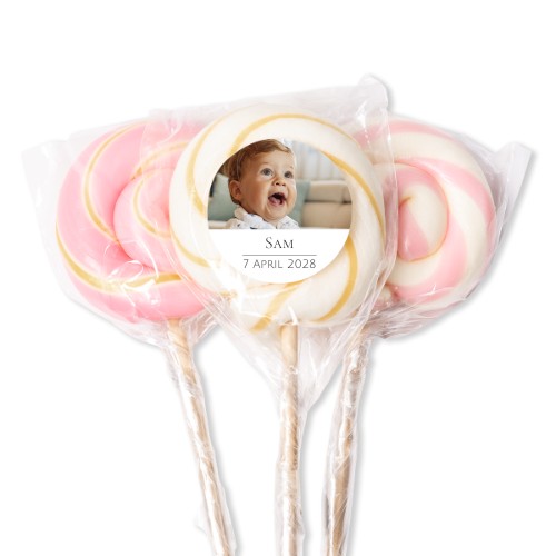 Lollipops Pink - set of 12 Lollipops Pink - set of 12