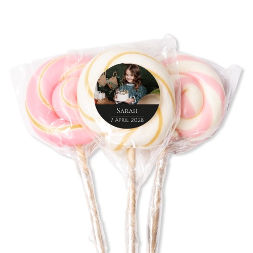 Lollipops Pink - set of 12
