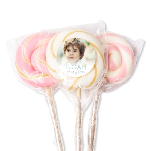 Lollipops Pink - set of 12