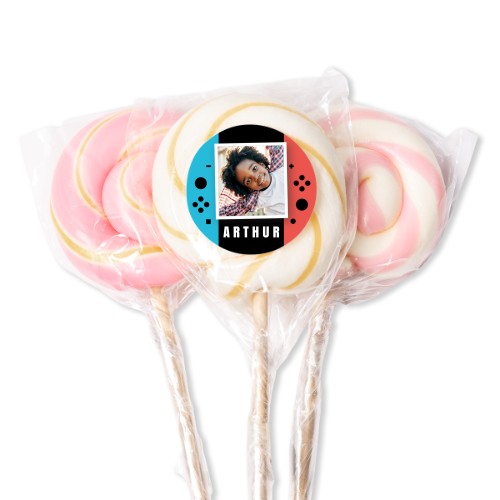 Lollipops Pink - set of 12