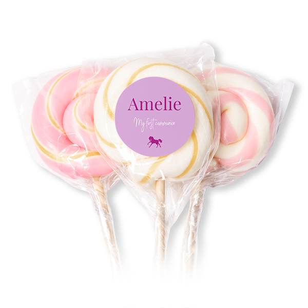 Lolly's Roze (set van 12)