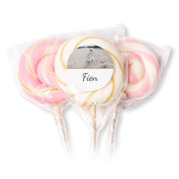 Lollipops Pink - set of 12 Lollipops Pink - set of 12