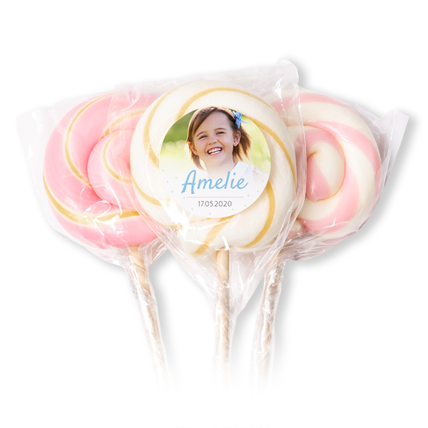 Slikkepinde Lyserøde - 12 stk Slikkepinde Lyserøde - 12 stk