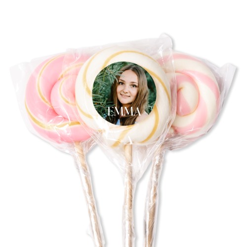 Sucettes roses (lot de 12)