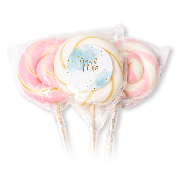 Sucettes roses (lot de 12) Sucettes roses (lot de 12)