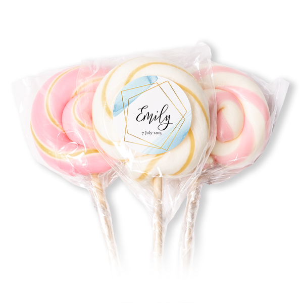 Lollipops Pink - set of 12 Lollipops Pink - set of 12
