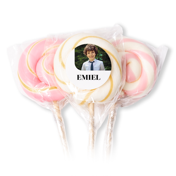 Lolly's Roze (set van 12)