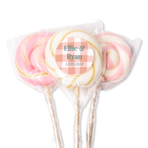 Lollipops Pink - set of 12