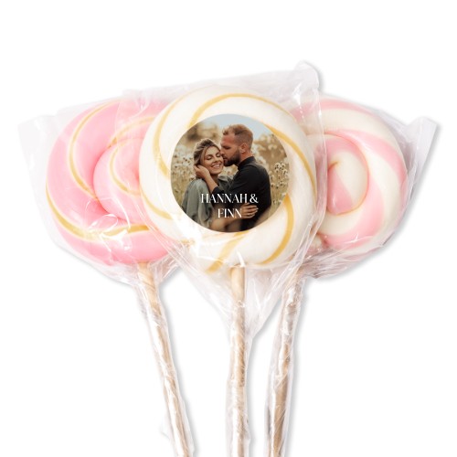 Lollipops Pink - set of 12