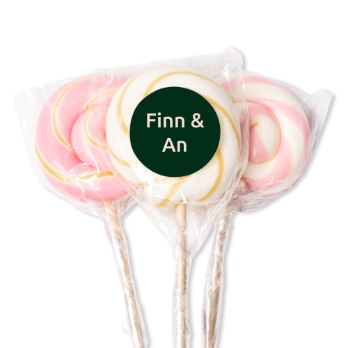 Lollipops Pink - set of 12 Lollipops Pink - set of 12