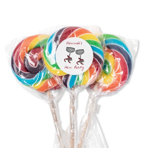 Lolly regenboog (set van 12)