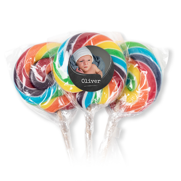 Lollipops Rainbow - set of 12