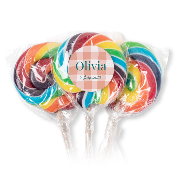 Sucettes multicolores (lot de 12) Sucettes multicolores (lot de 12)