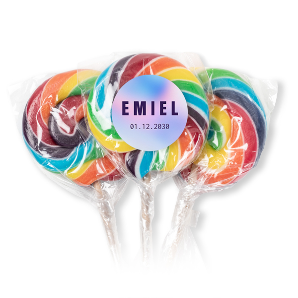 Sucettes multicolores (lot de 12) Sucettes multicolores (lot de 12)
